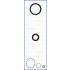 KOMPLET USZCZELEK BLOKU AJUSA 54164300 PSA 16V 1.6 05-