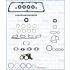 KOMPLET USZCZELEK SILNIKA AJUSA 51040800 VW 16V 1.6TDI -09