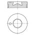 TŁOK MAHLE 0039000 STD MERCEDES OM441 94-