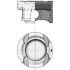 TŁOK KOLBENSCHMIDT 40856600 STD MERCEDES 16V 1.6 12-