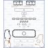 KOMPLET USZCZELEK SILNIKA AJUSA 50193900 VOLVO 5.5 78-