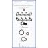 KOMPLET USZCZELEK SILNIKA AJUSA 51013300 PSA 2.0HDI 98-
