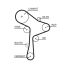 PASEK ROZRZĄDU GATES 5678XS VW 1.6D-2.0D 12-