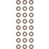 KOMPLET USZCZELNIACZY ZAWOROWYCH VICTOR REINZ 12-10356-01 MC OM470 11-