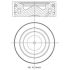 TŁOK MAHLE 007PI00104000 STD IVECO F2BE3681 04-