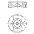 TŁOK MAHLE 001PI00167000 STD MERCEDES 16V 2.1CDI