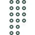 KOMPLET USZCZELNIACZY ZAWOROWYCH VICTOR REINZ 12-33457-02 VW 1.0-5.0 04-
