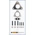 KOMPLET USZCZELEK TURBOSPRĘŻARKI AJUSA JTC11430 PSA 1.9TD 92-96
