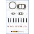 KOMPLET USZCZELEK TURBOSPRĘŻARKI AJUSA JTC11406 MAN 6.9D 88-04
