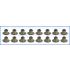 KOMPLET USZCZELNIACZY ZAWOROWYCH AJUSA 57066300 ROVER 4.2-4.4 04-