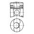 TŁOK KOLBENSCHMIDT 93224600 STD DEUTZ F6L413/513 75-