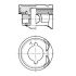 TŁOK KOLBENSCHMIDT 41284600 STD RENAULT 1.6 03-