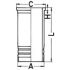 TULEJA CYLINDROWA KOLBENSCHMIDT 89915110 DEUTZ TCD7.8L06