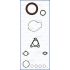 KOMPLET USZCZELEK BLOKU AJUSA 54170800 TOYOTA 1.6-2.0 08-