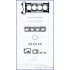 KOMPLET USZCZELEK GŁOWICY AJUSA 52381400 MERCEDES 16V 1.6 08-