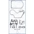 KOMPLET USZCZELEK BLOKU AJUSA 54216900 PERKINS 1103C-33