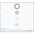 KOMPLET USZCZELEK BLOKU AJUSA 54158600 TOYOTA 16V 2.2TD 05-