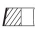PIERŚCIENIE TŁOKOWE MAHLE 028RS001300N2 0.50 VW 1.2/1.2/2 (1.2TSI)