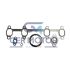 KOMPLET USZCZELEK TURBOSPRĘŻARKI CER A7436 VW 1.9TD 97-