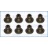 KOMPLET USZCZELNIACZY ZAWOROWYCH AJUSA 57066400 FIAT 0.9-1.0 12-