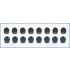 KOMPLET USZCZELNIACZY ZAWOROWYCH AJUSA 57077000 VOLVO 4.4 05-