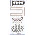KOMPLET USZCZELEK GŁOWICY AJUSA 52187500 ALFA ROMEO 1.6 90-