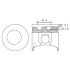 TŁOK MV PARTS P7724 STD YA 3TNV84