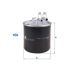 FILTR PALIWA KNEHT KL723D MERCEDES 2.0-3.0CDI 04-