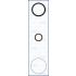 KOMPLET USZCZELEK BLOKU AJUSA 54167500 MAZDA V6 3.7 07-