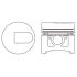 TŁOK MV PARTS P7761A STD MITSUBISHI S4E1 2.6D