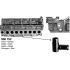 ZESTAW GŁOWICY CER 31145 HYUNDAI 2.5CRDI 01-
