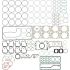 KOMPLET USZCZELEK SILNIKA VICTOR REINZ 01-25275-29 MAN E2848 -