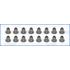 KOMPLET USZCZELNIACZY ZAWOROWYCH AJUSA 57080900 FORD 2.0TDCI 15-