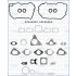 KOMPLET USZCZELEK GŁOWICY AJUSA 53061200 SUBARU 2.0 13-