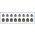 KOMPLET USZCZELNIACZY ZAWOROWYCH AJUSA 57064700 MITSUBISHI 1.8-2.4 06-