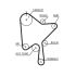 PASEK ROZRZĄDU GATES 5686XS VOLVO 2.0D 12-