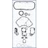 KOMPLET USZCZELEK BLOKU AJUSA 54218400 FIAT 3.0D 06-
