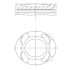 TŁOK MAHLE 081PI00125000 STD BMW 1.5 15-