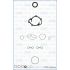KOMPLET USZCZELEK BLOKU AJUSA 54267700 MERCEDES 3.0D 06-09