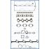 KOMPLET USZCZELEK GŁOWICY AJUSA 53066800 HYUNDAI 2.5TD 09-