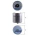 FILTR PALIWA KNEHT KL780 1.4-2.0TDCI 08-15