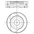 TŁOK MAHLE 021PI00128000 STD RENAULT 1.5dCi 10-