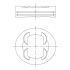 TŁOK MAHLE 681PI00109002 0.50 HYUNDAI 16V 2.0 08-12