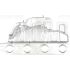 USZCZELKA KOLEKTORA WYDECHOWEGO VICTOR REINZ 71-34824-00 FORD 2.0 00-07