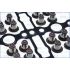 KOMPLET USZCZELEK SILNIKA AJUSA 51039500 FIAT 16V 2.3JTD 02-