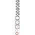 KOMPLET USZCZELEK KOLEKTORA SSĄCO/WYDECHOWEGO GLASER M32128-00 VOLVO TD61 94-