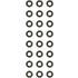 KOMPLET USZCZELNIACZY ZAWOROWYCH VICTOR REINZ 12-18562-01 CUMMINS M11 -