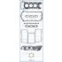 KOMPLET USZCZELEK GŁOWICY AJUSA 52444300 ROVER 3.0 13-19