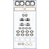 KOMPLET USZCZELEK GŁOWICY AJUSA 52035000 ALFA ROMEO 1351cc BOXER 83-90