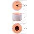FILTR POWIETRZA KNEHT LX2607/2 VW 1.8-2.0 11-